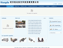 Tablet Screenshot of english.hangdagroup.com.cn